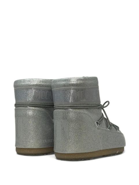 Moon Boot Icon Low glitter snow boots - Silver - zdjęcie produktu nr 2