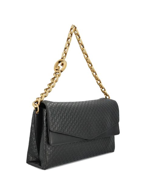 Gucci large chain-link shoulder bag - Black
