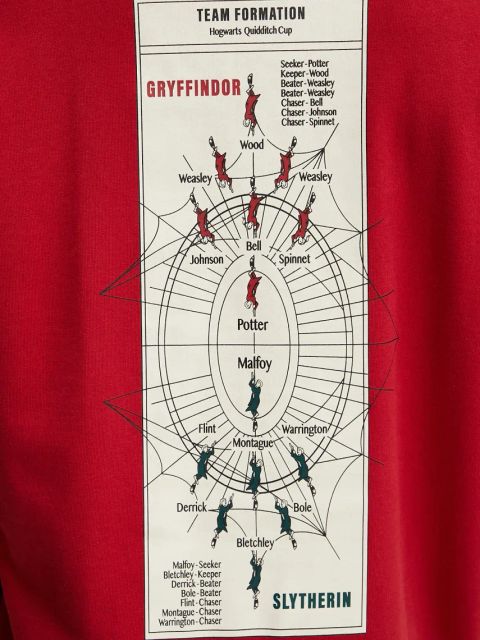 Puma bluza bawełniana PUMA x HARRY POTTER kolor bordowy z kapturem z aplikacją 630093