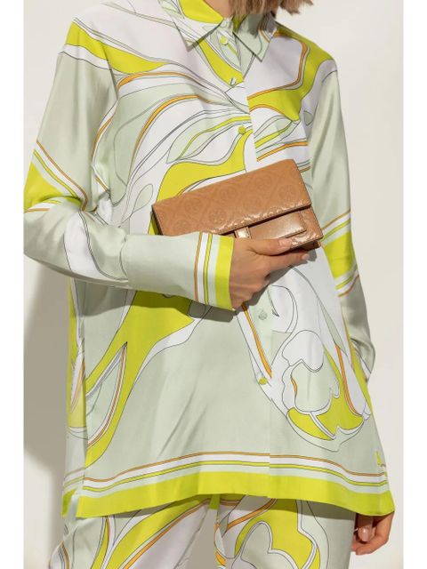 Tory Burch T monogram leather crossbody bag - Brown - zdjęcie produktu nr 2