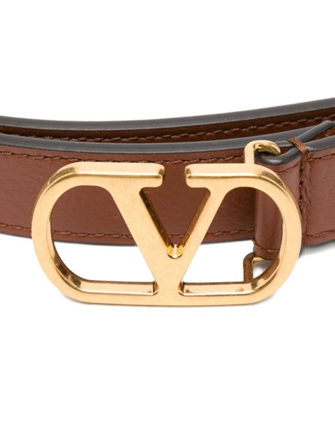 Valentino Garavani leather belt - Brown