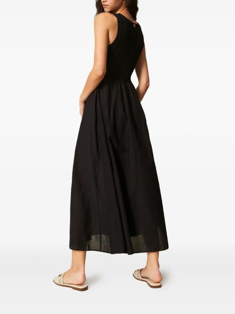 TWINSET V-neck maxi dress - Black
