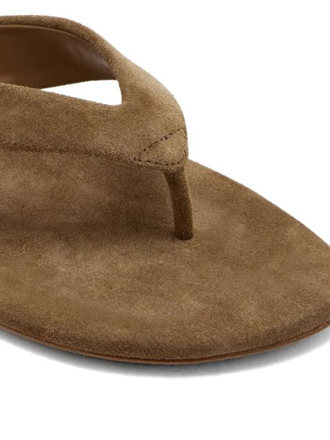 Le Monde Beryl toe strap sandals - Brown