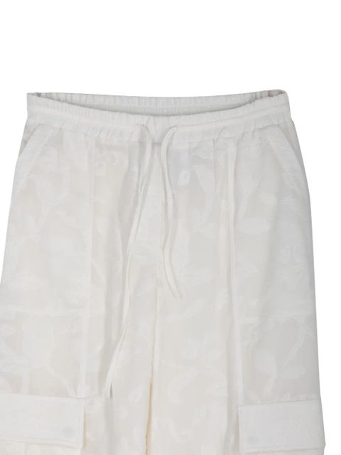 Simkhai Georgiana jacquard cargo pants - Neutrals