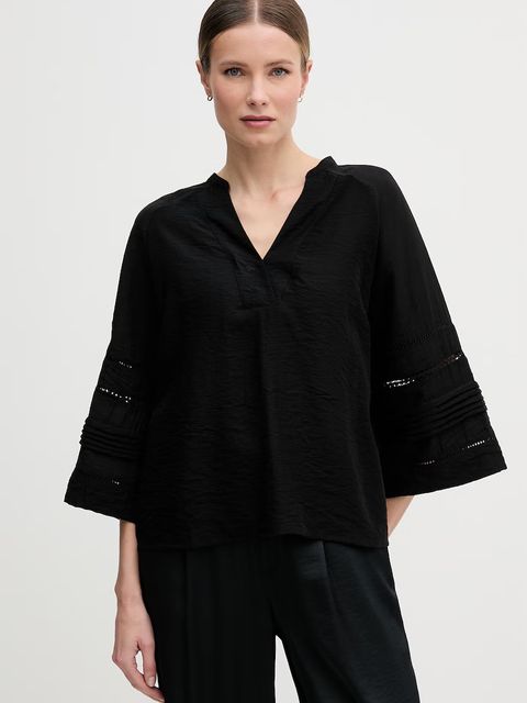 Mos Mosh bluzka damska z wiskozy Aleysa - zdjęcie produktu nr 2