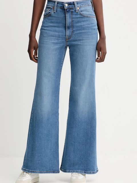 Levi's jeansy RIBCAGE BELLS damskie high waist A7503.0014 - zdjęcie produktu nr 1