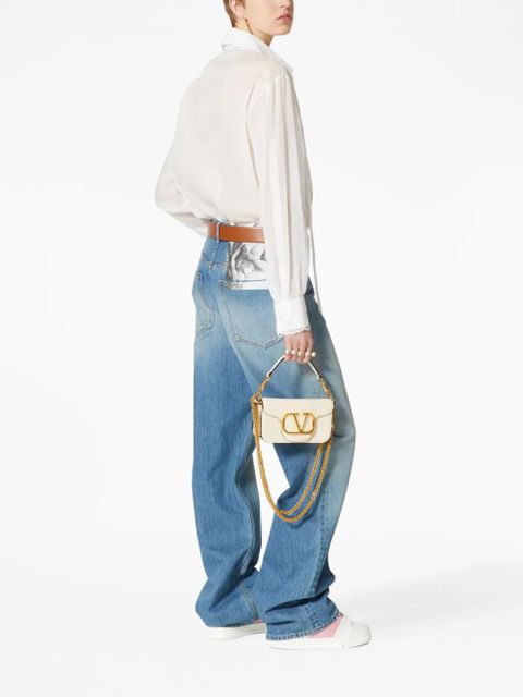 Valentino Garavani small Locò shoulder bag - Neutrals