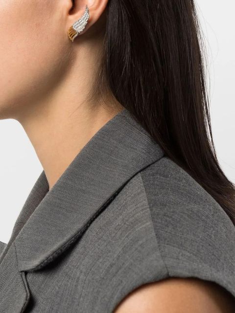 Zadig&Voltaire embellished wing earrings - Silver - zdjęcie produktu nr 2