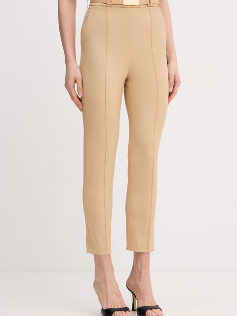 Elisabetta Franchi spodnie slim fit damskie - zdjęcie produktu nr 1