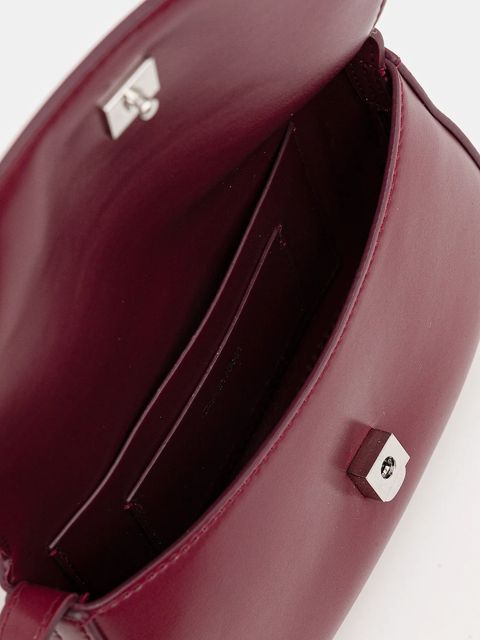 Calvin Klein torebka kolor bordowy LV04F3421G