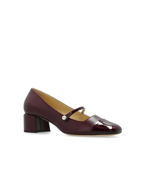 Jimmy Choo Elisa 45mm leather pumps - Red