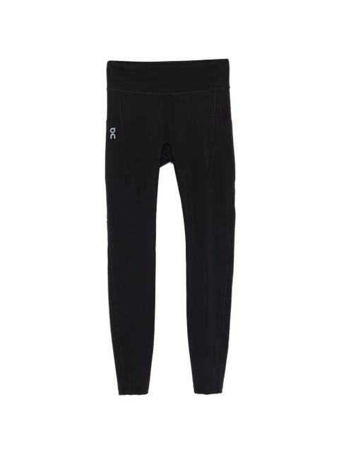 On Running logo-print performance tights - Black - zdjęcie produktu nr 1