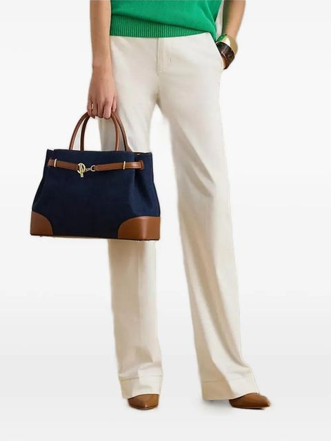 Lauren Ralph Lauren Blaike buckle-detail tote bag - Blue - zdjęcie produktu nr 2