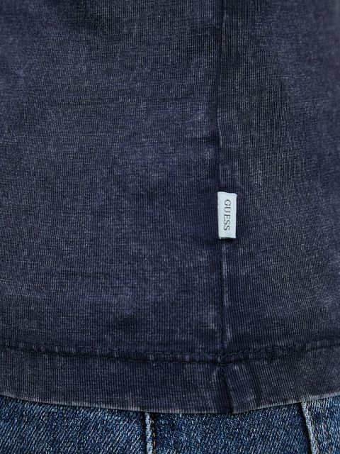 Guess Jeans t-shirt bawełniany damski kolor granatowy W5BI26 I3Z14