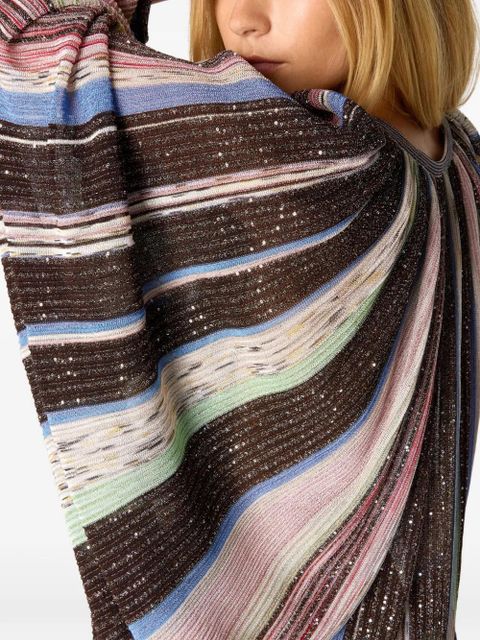 Missoni sequin-embellished maxi dress - Brown