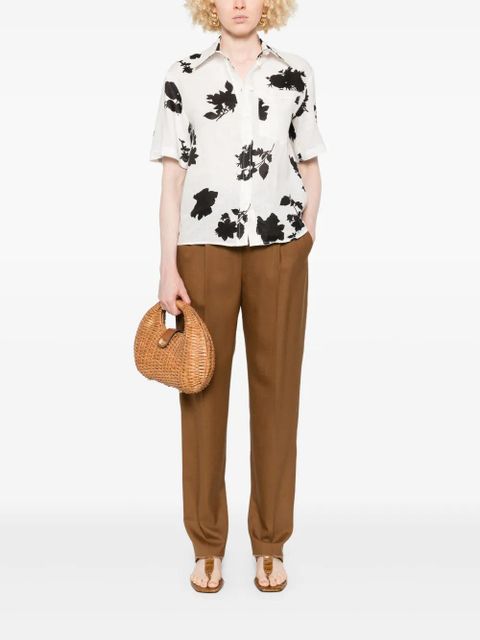 Max Mara virgin-wool straight-leg - Brown - zdjęcie produktu nr 2