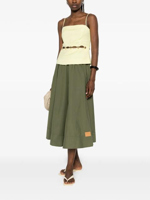 Simkhai cut-out embellished top - Yellow - zdjęcie produktu nr 2