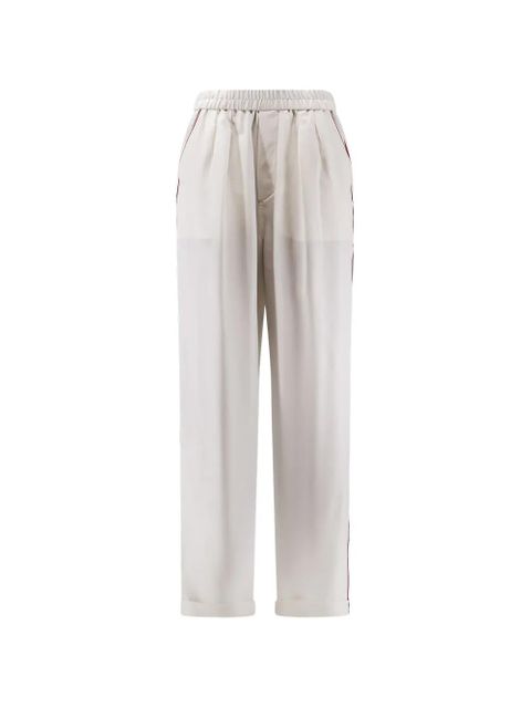 TOM FORD silk trousers - Neutrals - zdjęcie produktu nr 1