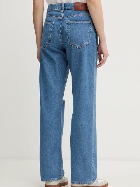 Calvin Klein Jeans jeansy damskie medium waist LV047E609G