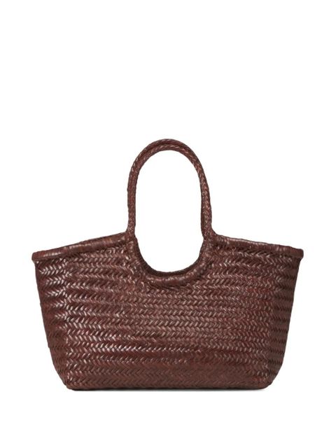 DRAGON DIFFUSION Nantucket Big handwoven tote bag - Brown - zdjęcie produktu nr 1
