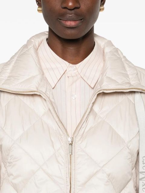 Max Mara Tregic quilted gilet - Neutrals