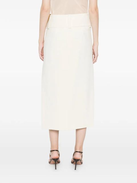 Sportmax straight midi skirt - Neutrals