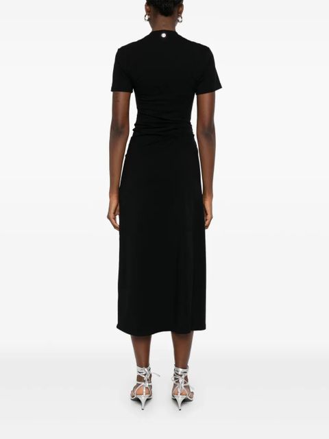 Rabanne asymmetric dress - Black