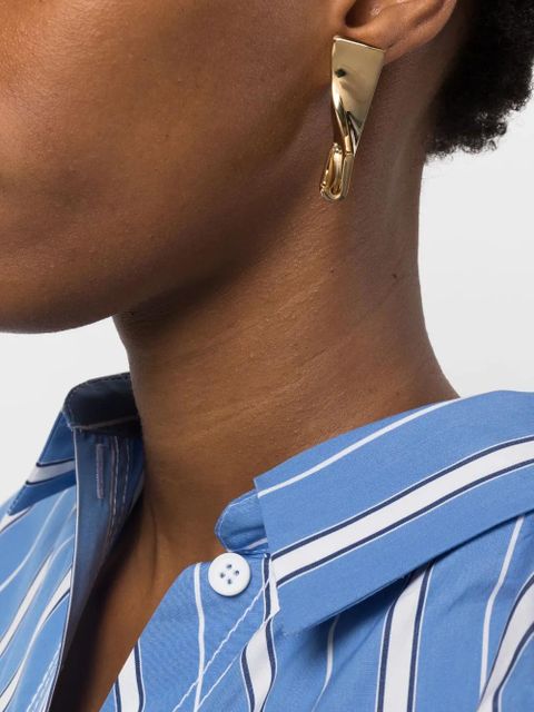 Jacquemus Les Boucles J earrings - Gold
