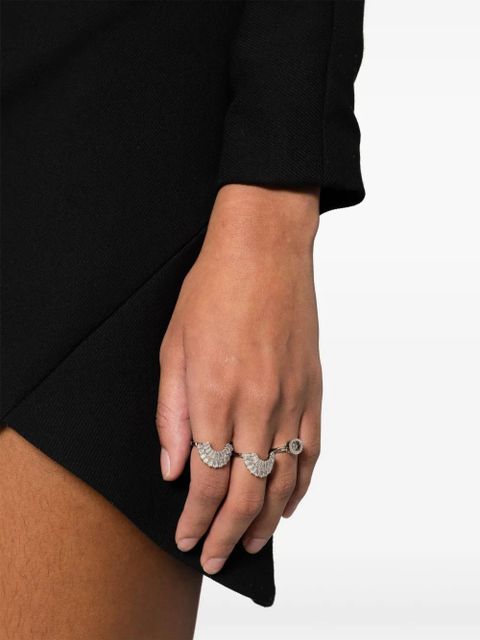 Swarovski Idyllia rings (set of three) - Silver - zdjęcie produktu nr 2
