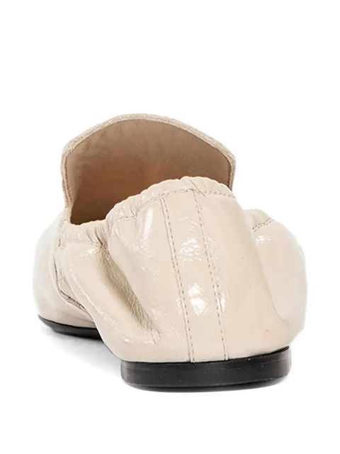 TOTEME elasticated-back leather loafers - Neutrals - zdjęcie produktu nr 2