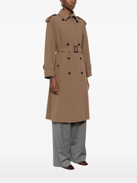 Max Mara Mxmcerto belted trench coat - Brown