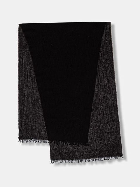 Lanvin szalik wełniany damski kolor brązowy gładki 710003794 - zdjęcie produktu nr 1