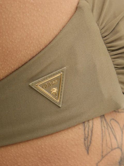 Guess brazyliany kąpielowe kolor zielony E5GO38 MC04R