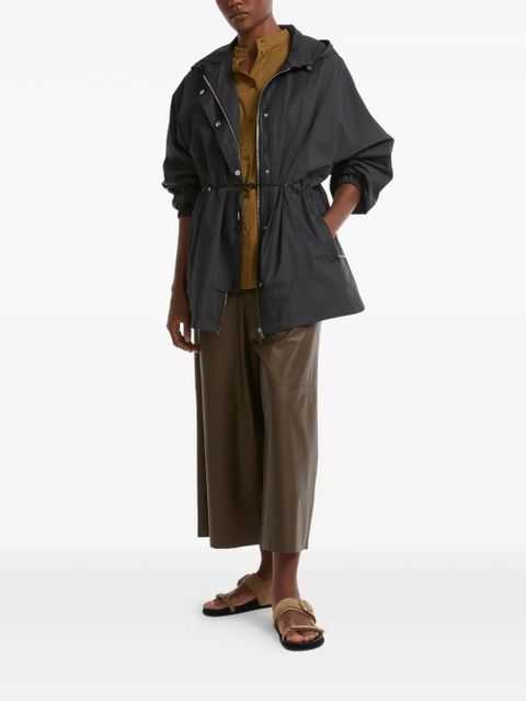 Yves Salomon hooded jacket - Black - zdjęcie produktu nr 2