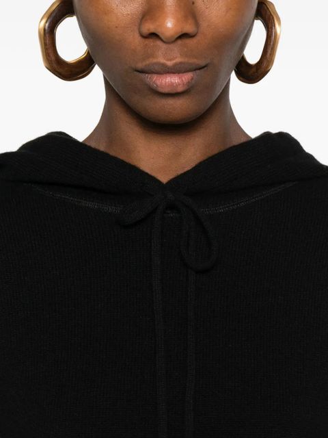 MC2 Saint Barth Elide wool hoodie - Black