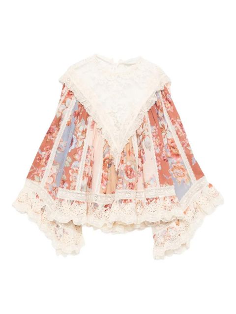 ZIMMERMANN Awaken blouse - Pink - zdjęcie produktu nr 1