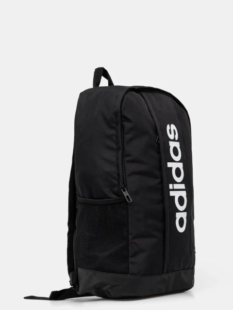 adidas plecak LINEAR BACKPACK kolor czarny duży z nadrukiem JD9556