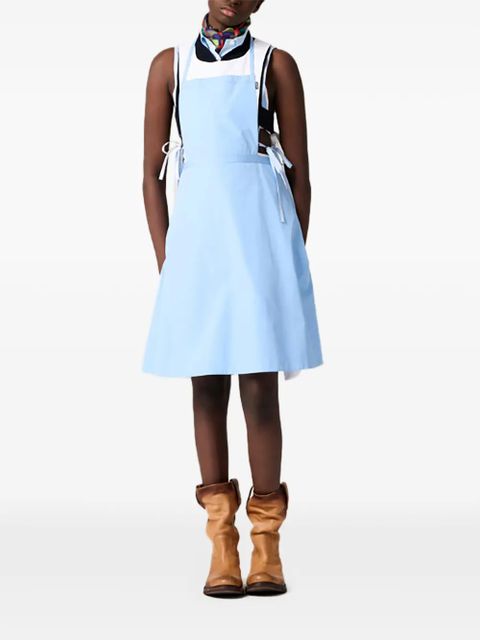 Miu Miu pinafore-style midi dress - White - zdjęcie produktu nr 2