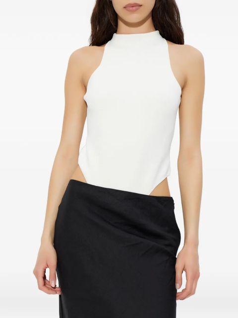 Cult Gaia turtleneck bodie - White