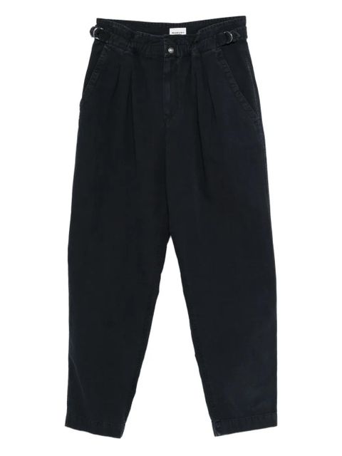 MARANT ÉTOILE Neriah pleated buckle trousers - Black - zdjęcie produktu nr 1