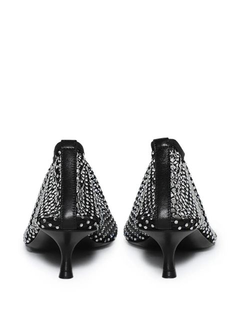 Christopher Esber 45mm Minette crystal micro heel pumps - Black - zdjęcie produktu nr 2