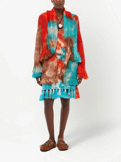 Alanui California Dreaming tie-dye cardigan - Orange - zdjęcie produktu nr 2