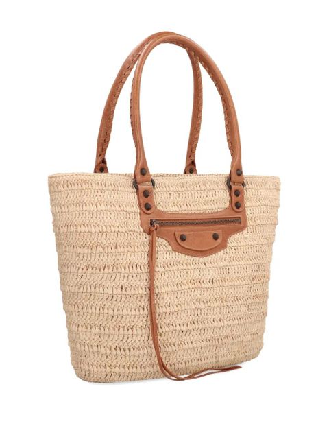 Balenciaga small Le City Basket tote bag - Neutrals