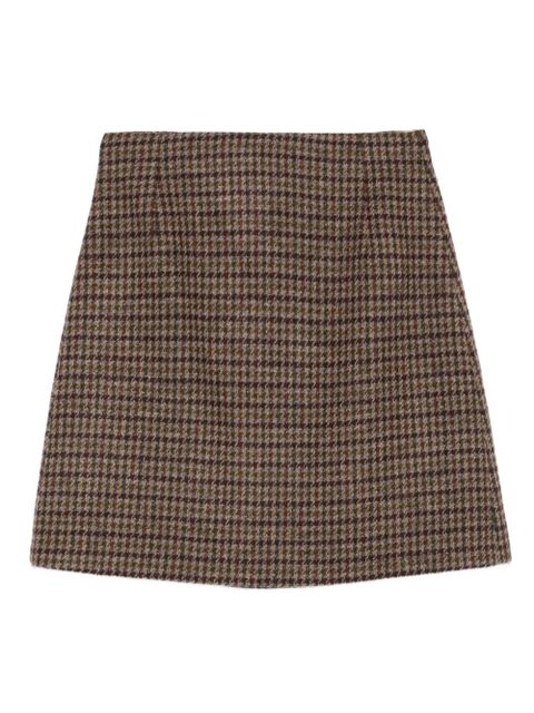 Weekend Max Mara checked skirt - Brown - zdjęcie produktu nr 1