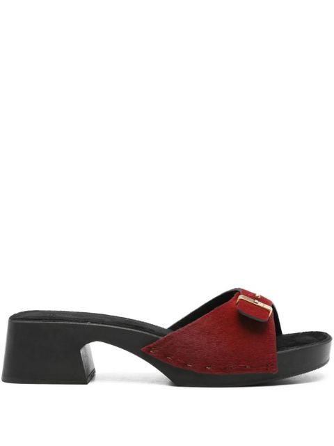 KHAITE 50mm Britt sandals - Red - zdjęcie produktu nr 1