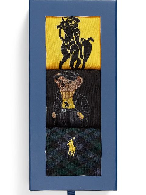 Polo Ralph Lauren skarpetki 3-pack kolor multicolor 455982965