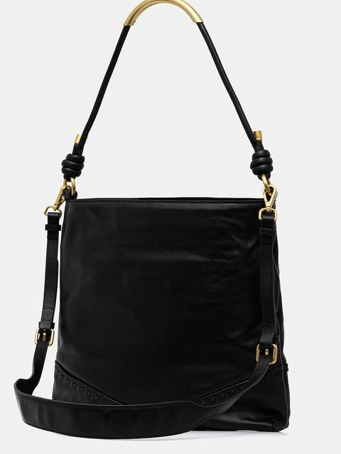 ERMANNO Firenze torebka skórzana kolor czarny 12401941