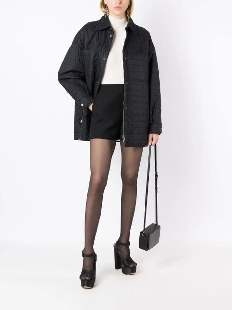 Valentino Garavani chevron-quilt jacket - Black