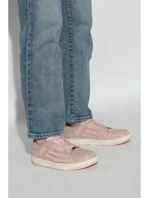 AMIRI Skel Top crystal-embellished sneakers - Pink - zdjęcie produktu nr 2