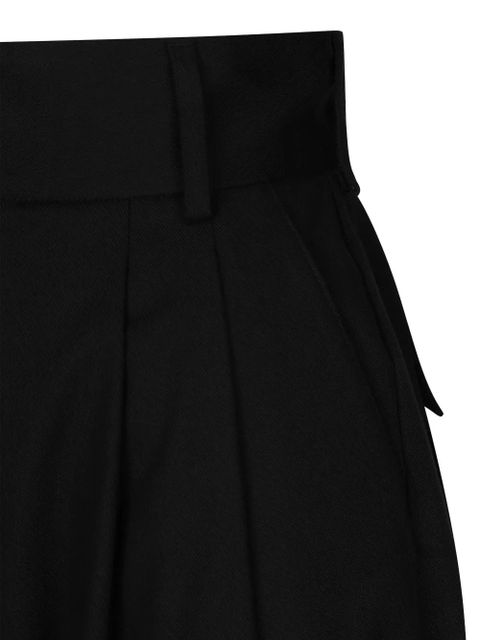 Dolce & Gabbana pleated gabardine shorts - Black